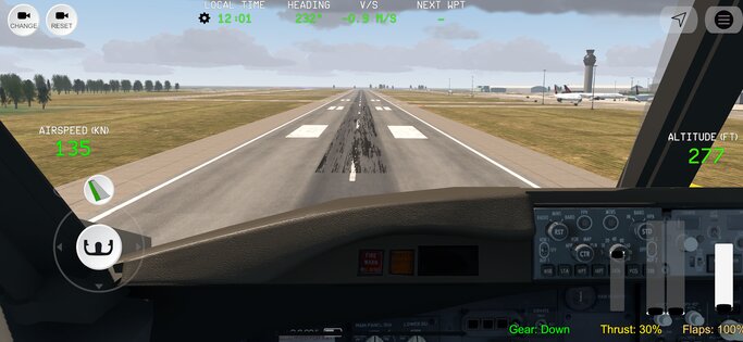 Flight Simulator Advanced 5.6.2. Скриншот 2