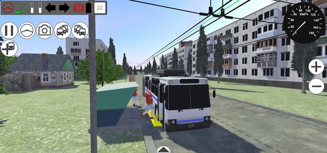 Micro-Trolleybus Simulator 2026.04.15.1. Скриншот 6