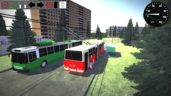 Micro-Trolleybus Simulator 2026.04.15.1. Скриншот 12