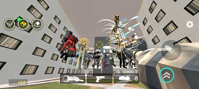 Nextbots In Playground Mod 11.6.1. Скриншот 9