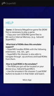 SuperMDS (All in One Emulator) 4.1.7. Скриншот 2