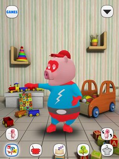 Моя Говорящая Свинка Игры 3.0. Скриншот 3