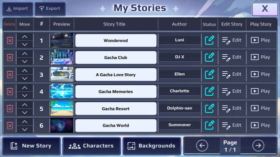 Gacha Story — VN Creator 1.0.5. Скриншот 2
