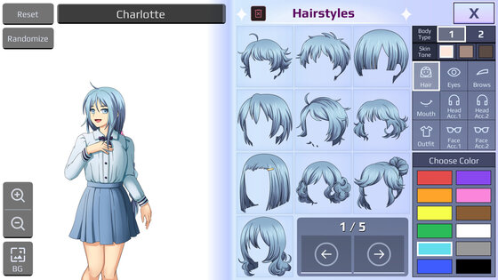 Gacha Story — VN Creator 1.0.5. Скриншот 14