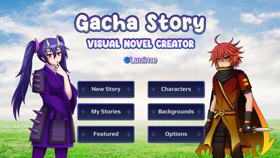 Gacha Story — VN Creator 1.0.5. Скриншот 17