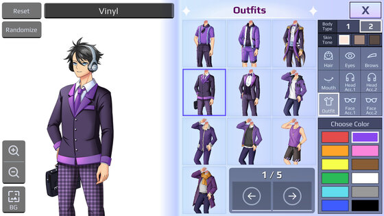 Gacha Story — VN Creator 1.0.5. Скриншот 23