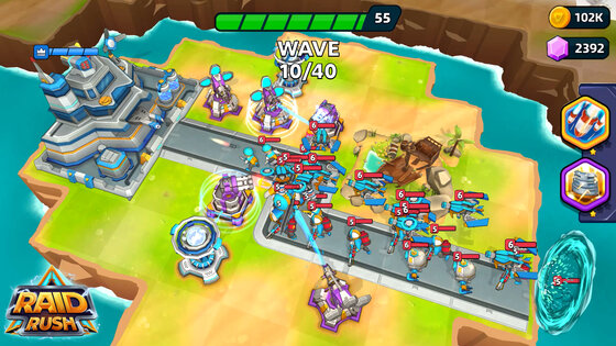 Raid Rush 1.468. Скриншот 1