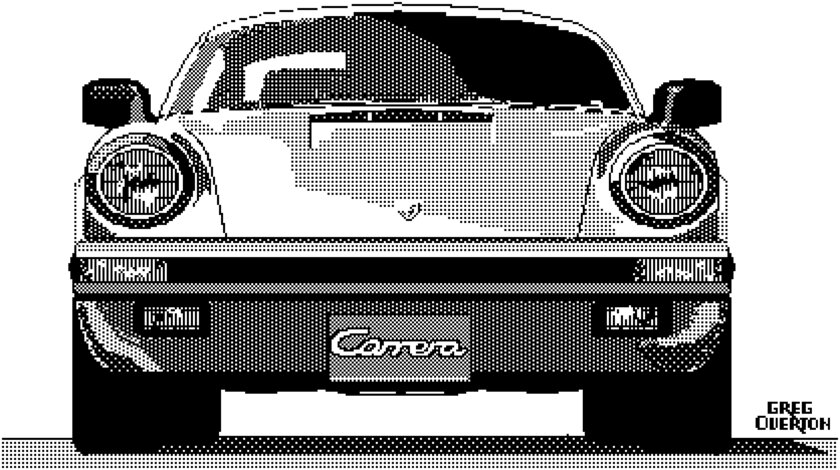 Сделанные в MacPaint арты даже спустя 40 лет смотрятся восхитительно