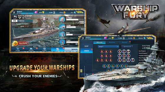 Warship Fury 5.3.2. Скриншот 16