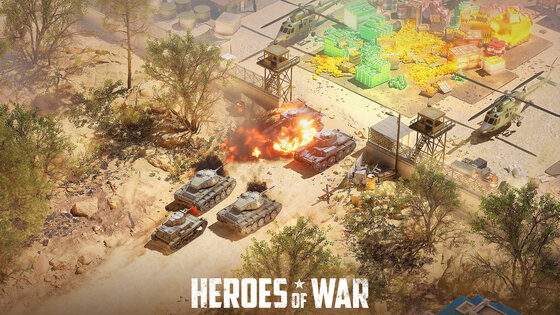 Heroes of War 2.12.72. Скриншот 2
