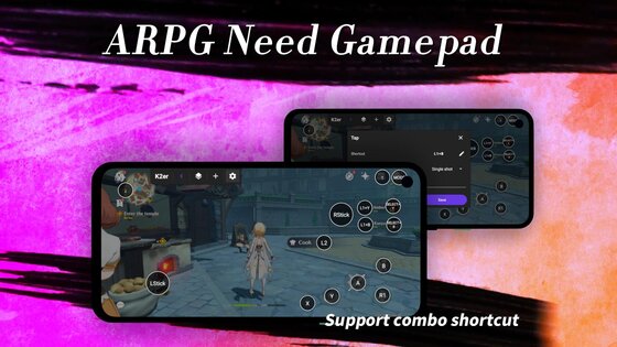 K2er — Gamepad Keyboard Mapper 0.3.892. Скриншот 2
