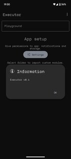 Executor 1.2. Скриншот 2