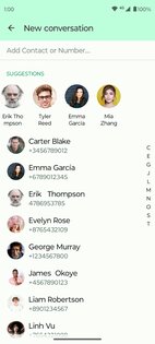 Fossify Messages 1.9.1. Скриншот 4