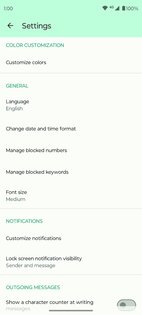 Fossify Messages 1.9.1. Скриншот 5