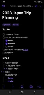 Obsidian 1.12.7. Скриншот 3