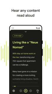 Google Режим чтения 1.2.568206642. Скриншот 2