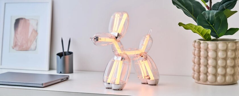 Эта колонка удивит любого: представлена Balloon Dog Speaker в виде надувной собаки