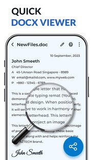 Docx Читатель 1.3.6. Скриншот 2