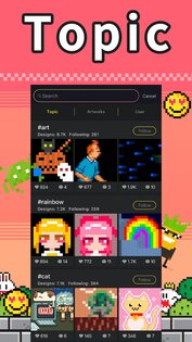 Divoom – Pixel Art Editor 3.8.22. Скриншот 5