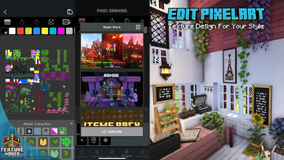 Texture Maker for MCPE 1.9.6. Скриншот 7