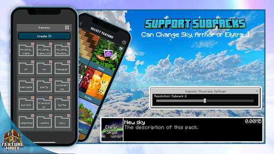 Texture Maker for MCPE 1.9.6. Скриншот 13