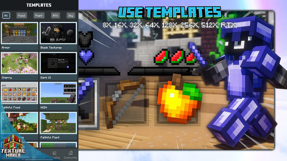 Texture Maker for MCPE 1.9.6. Скриншот 21