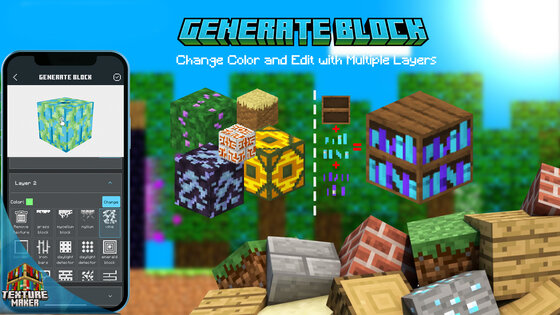 Texture Maker for MCPE 1.9.6. Скриншот 31