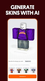 Customuse – создатель скинов для Roblox 1.81.0. Скриншот 14