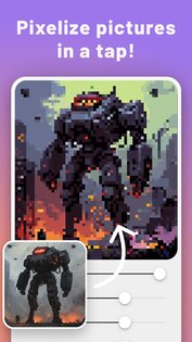 PixelMe – Pixel Art AI Camera 4.18.0. Скриншот 2