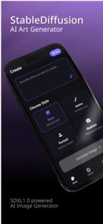 Vizly – Stable Diffusion AI 1.0. Скриншот 1