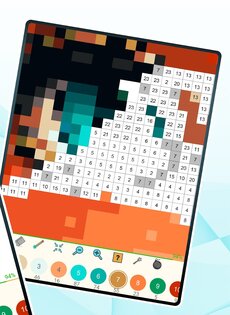 Pixel Dye Раскраска по номерам 4.31. Скриншот 18
