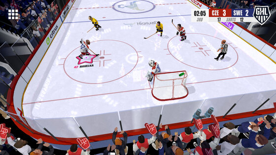 Hockey Clash 0.9.5. Скриншот 1