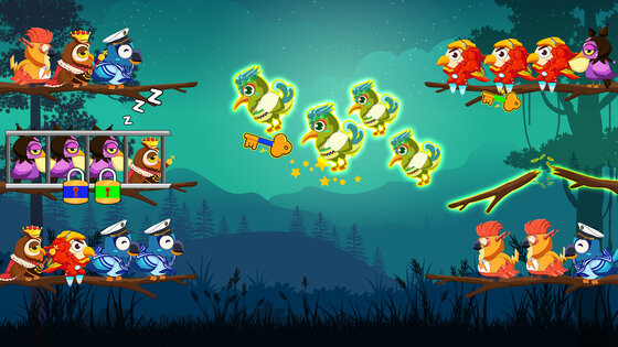 Bird Sort 2: Color Puzzle 5.0.5. Скриншот 7