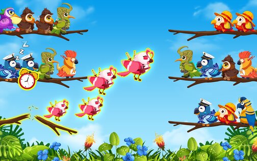 Bird Sort 2: Color Puzzle 5.0.5. Скриншот 17