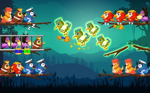 Bird Sort 2: Color Puzzle 5.0.5. Скриншот 23