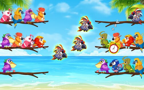 Bird Sort 2: Color Puzzle 5.0.5. Скриншот 24