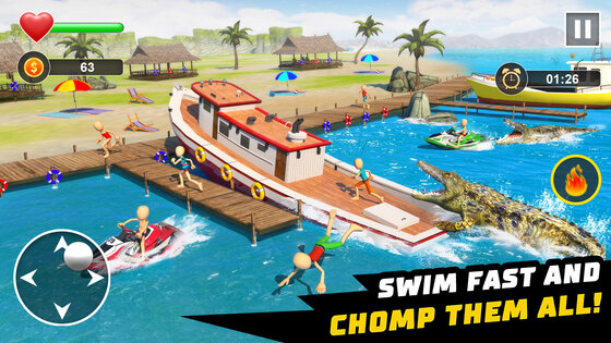 Crocodile Games - Animal Games 3.7.3. Скриншот 1