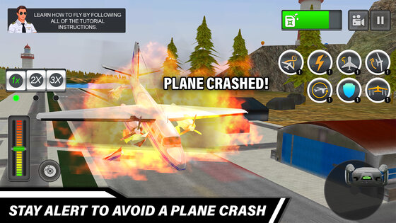 Pilot Simulator: Airplane Game 1.47.5. Скриншот 6