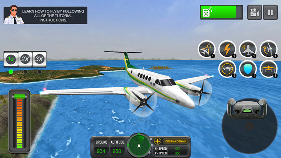 Pilot Simulator: Airplane Game 1.47.5. Скриншот 28