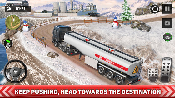 Oil Truck Games: Driving Games 5.4.3. Скриншот 10