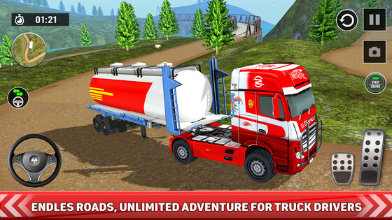 Oil Truck Games: Driving Games 5.4.3. Скриншот 24