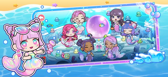 Tut World: Fashion Mermaid Life 1.0.27. Скриншот 3