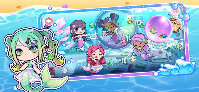 Tut World: Fashion Mermaid Life 1.0.27. Скриншот 4