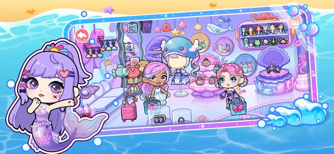 Tut World: Fashion Mermaid Life 1.0.27. Скриншот 5