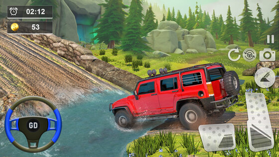 Offroad Jeep Driving - 3D Game 4.5.4. Скриншот 11