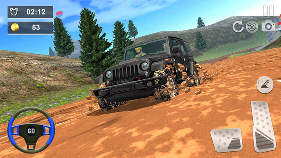 Offroad Jeep Driving - 3D Game 4.5.4. Скриншот 23