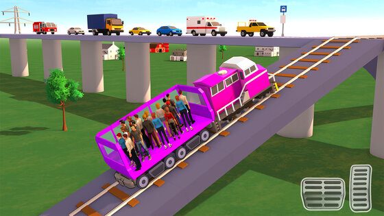 Passenger Express Train Game 0.5.7. Скриншот 17