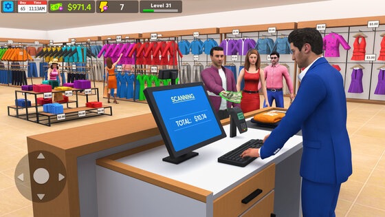 Garments Shop - Simulator Game 1.42. Скриншот 20
