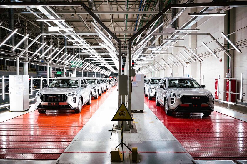 Вот как собирают машины из кучи деталей и винтиков — посетил завод Haval под Тулой