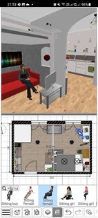 Sweet Home 3D 7.6.2. Скриншот 1
